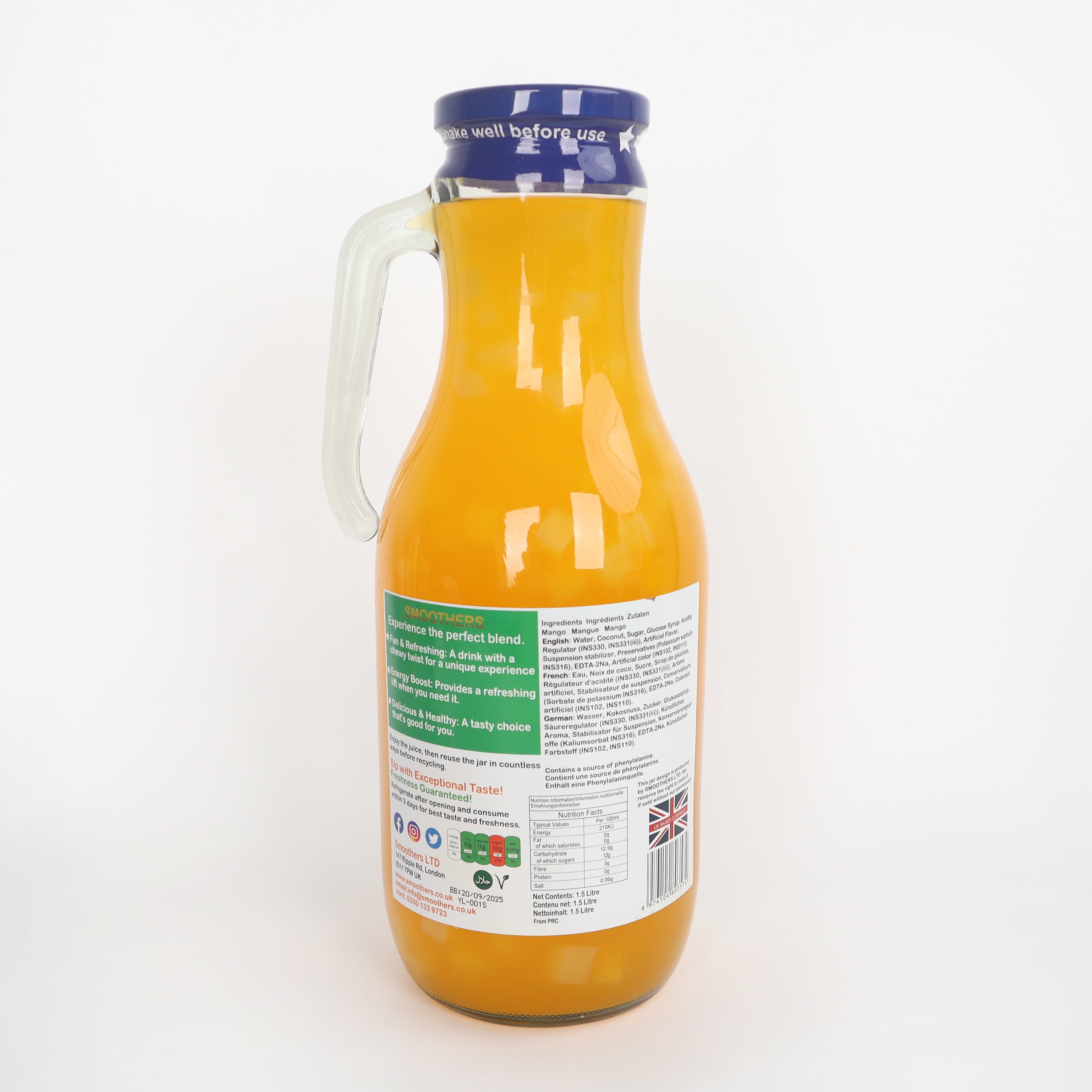 Smoothers- Mango (Box of 6)