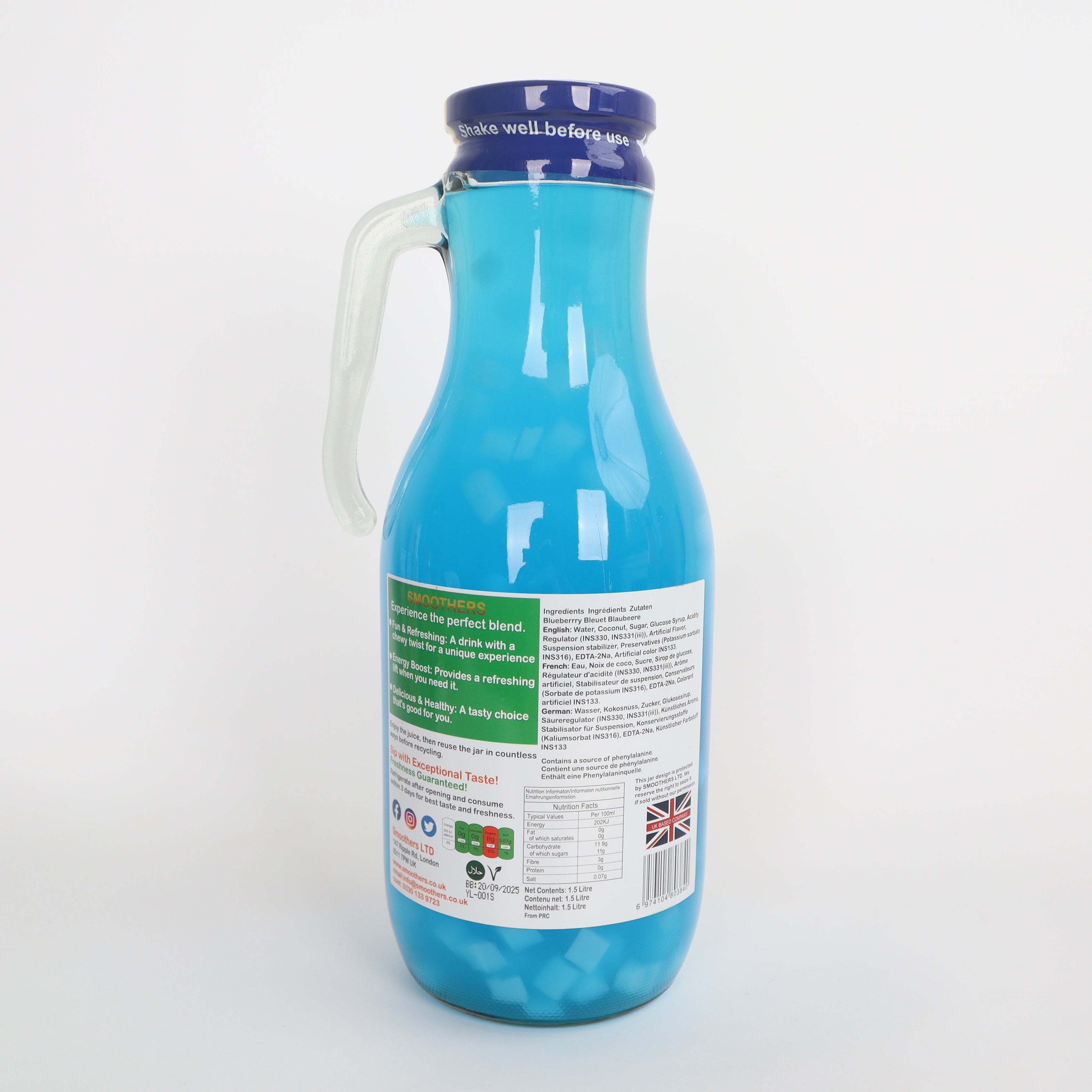 Smoothers- Blueberry (Box of 6)