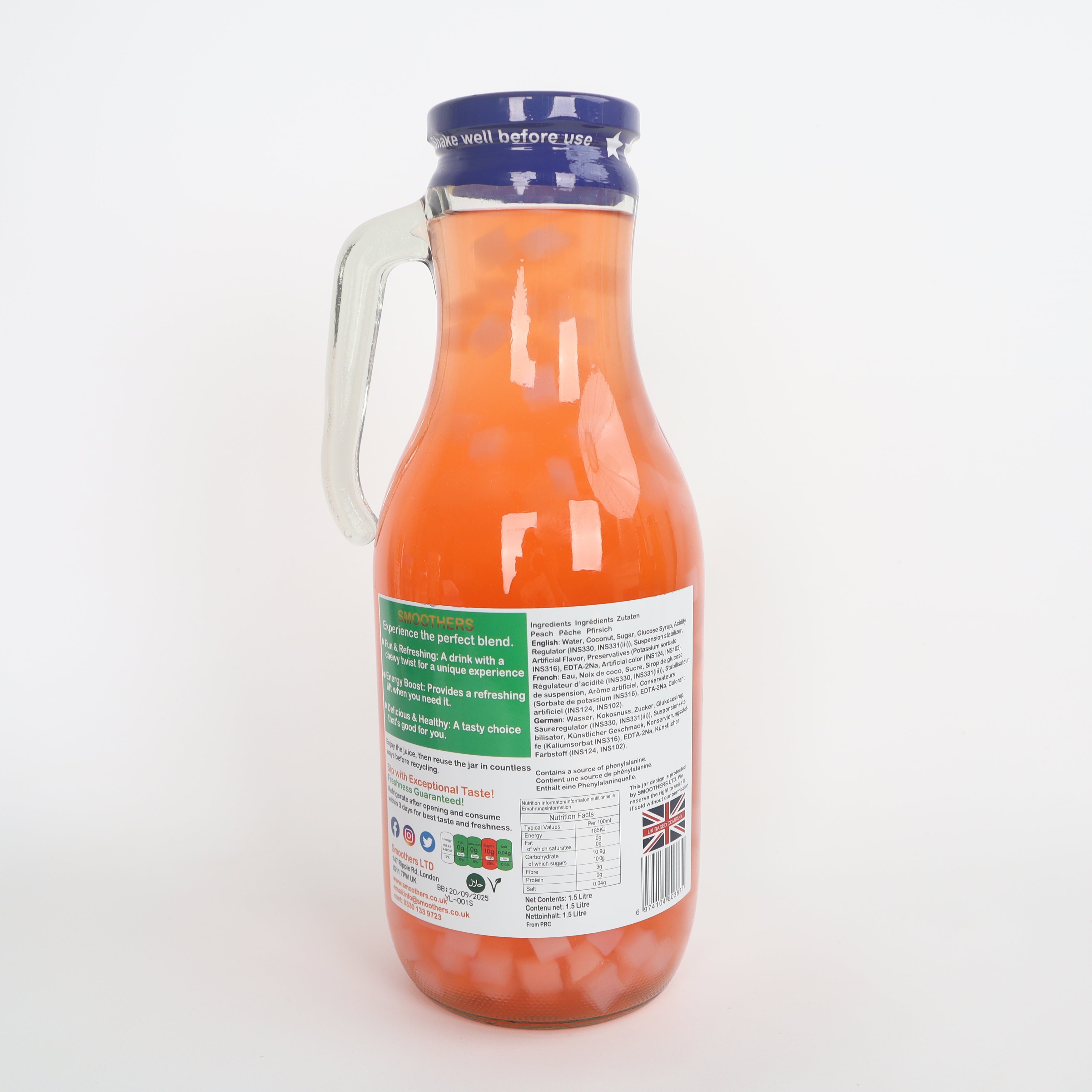 Smoothers- Peach (Box of 6)